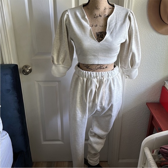 Free People Soft Cream Knit Ensemble - Picture 6 of 7